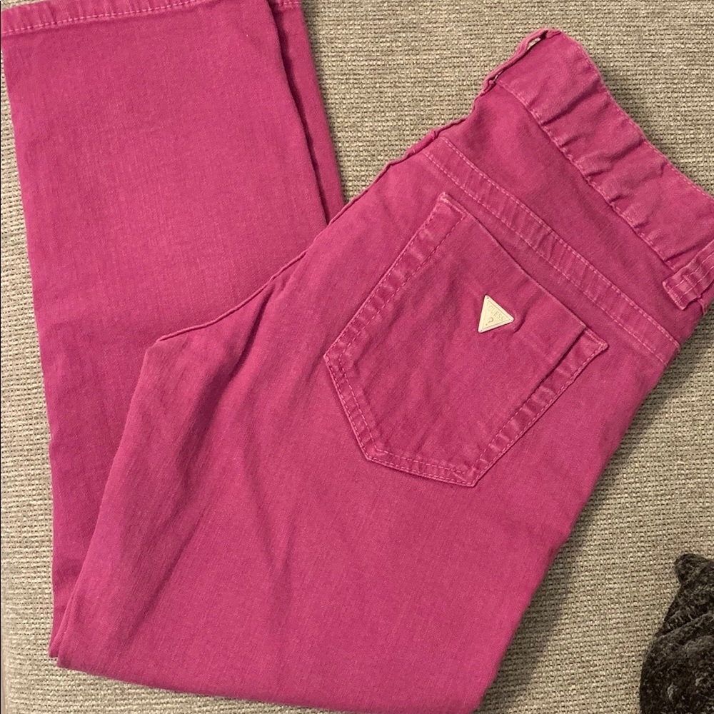 GUESS CAPRI JEANS MAGENTA